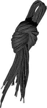 Sznurowadła płaskie do butów czarne BR-LACE-P B 120 cm