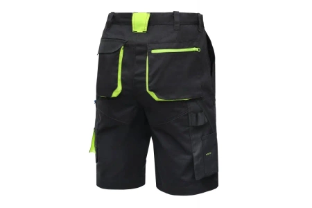 Spodenki robocze elastyczne czarne Hogert REETZ