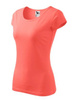 MALFINI koszulka damska bawełniana t-shirt PURE 122 koral