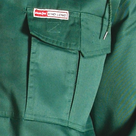 Kurtka zimowa ocieplana przedłużana MASTER niebieska