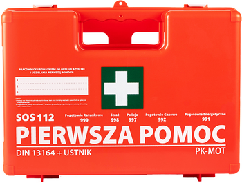 Apteczka zakładowa przenośna pierwszej pomocy P-10