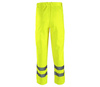 Spodnie robocze ochronne ostrzegawcze do pasa regulowane odblaskowe żółte Polstar BRIXTON FLASH AFSP