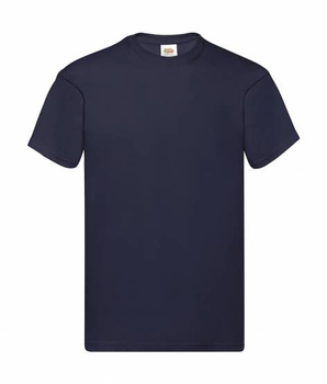 Koszulka robocza t-shirt BHP bluzka z krótkim rękawem uniwersalna granatowa Fruit of the Loom Original T