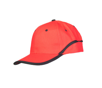 Czapka z daszkiem robocza zapięcie na rzep BASEBALL czerwona