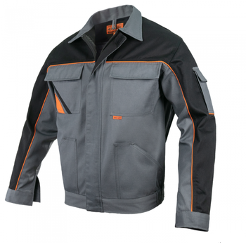 Bluza robocza kurtka ochronna BHP oddychająca szara Art.Mas PROFESSIONAL GREY