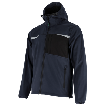 Kurtka softshell jesień / wiosna wodoodporna STALCO ROCK granat