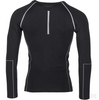 Koszulka termoaktywna bezszwowa długi rękaw, czarnaTechnical Kramp
