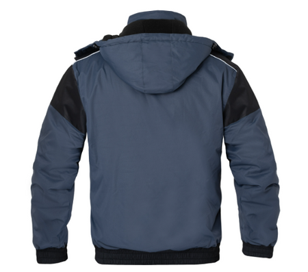 Kurtka zimowa robocza ocieplana polarem TERRA