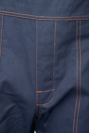 Spodnie ogrodniczki dla spawaczy, antystatyczne PROFFLAM ANTYSTATIC