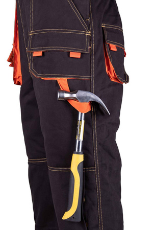 Spodnie robocze na szelkach ogrodniczki ochronne kombinezon ogrodniczy Polstar BRIXTON SPARK ASOG