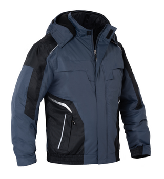 Kurtka zimowa robocza ocieplana polarem TERRA