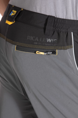 Spodnie robocze lekkie elastyczne RICA LEVIS WOGTEC szare