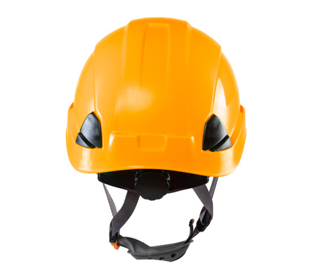 Kask hełm roboczy ochronny ABS Alpin żółty