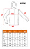 Bluza robocza ocieplana dziana z kapturem softshell ze sciągaczami strefy odblaskowe NEO Tools 81-556