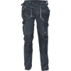 Spodnie robocze profesjonalne wytrzymałe do pasa z miejscem na nakolanniki TRIFIBETEX wzmacniane antracytowe Cerva DAYBORO