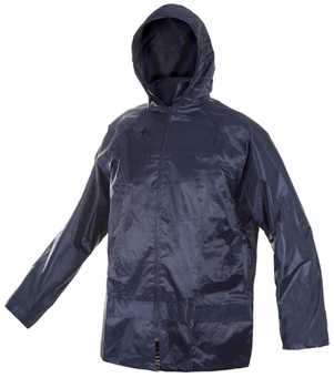 Kurtka przeciwdeszczowa nylonowa sztormiak deszczówka ART MAS KTN navy blue