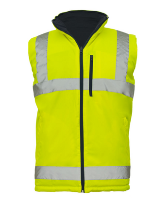 Bezrękawnik roboczy kamizelka dwustronna odblaskowa BZR 2SIDE