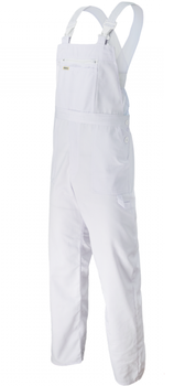 Spodnie robocze ogrodniczki malarskie białe ART MASTER