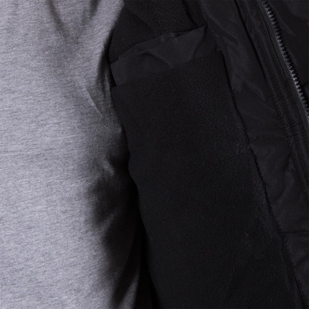 Ocieplana kurtka outdoor'owa wodoodporna bhp z polarem HYPER