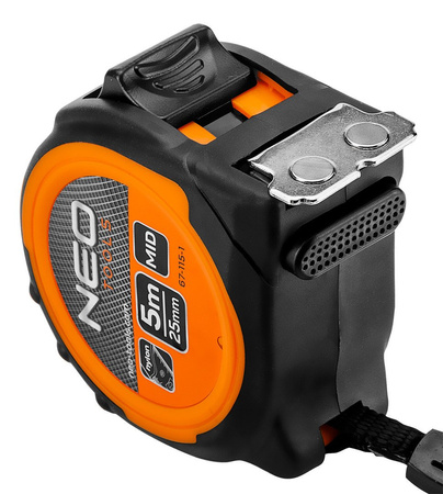 Miara zwijana stalowa z magnesem| 67-115 NEO 5m