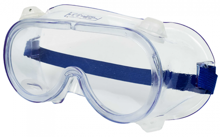 Gogle ochronne przeciwodpryskowe okulary ochronne wentylowane poliwęglanowa szybka wymienna ochrona oczu Art.Mas B403