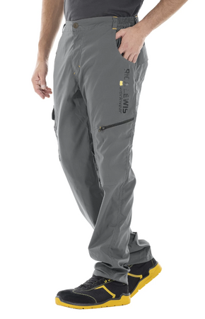 Spodnie robocze lekkie elastyczne RICA LEVIS LONGTECH szare