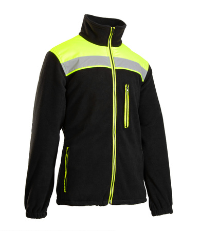 Polar roboczy bluza polarowa ostrzegawcza czarna SEVEN KINGS RIVAL OARP