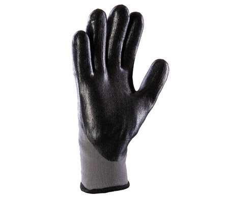 Rękawice robocze powlekane nitrylem ocieplane frotte COVENT ICE