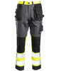 Spodnie robocze ostrzegawcze do pasa odblaskowe fluorescencyjne Polstar SEVEN KINGS FLASH A9SP