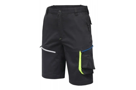 Spodenki robocze elastyczne czarne Hogert REETZ