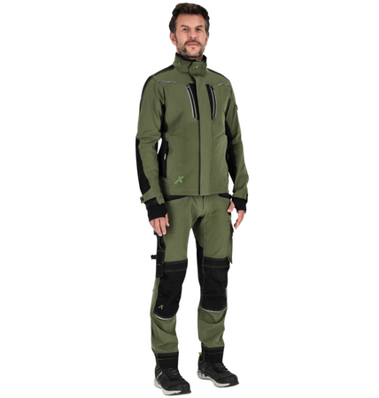 Spodnie robocze Khaki STRETCH LINE Stalco