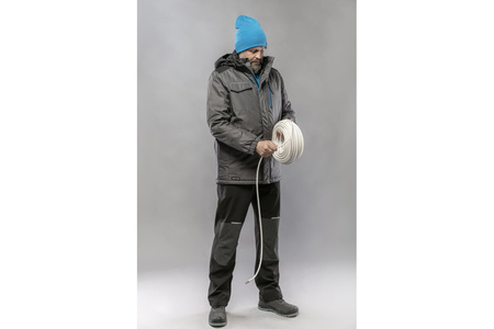 Kurtka robocza ocieplana Oxford 300D grafitowa REN