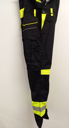 Spodnie robocze z odblaskiem ochronne ogrodniczki CLASSIC-VIS