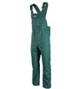 Spodnie na szelkach ogrodniczki ochronne BRIXTON CLASSIC zielone ABOG