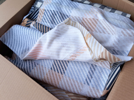 Czyściwo przemysłowe bawełniane jasne karton 10kg