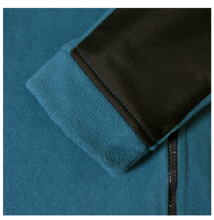 Bluza polar ciepły 360 g EFFECT petrol blue