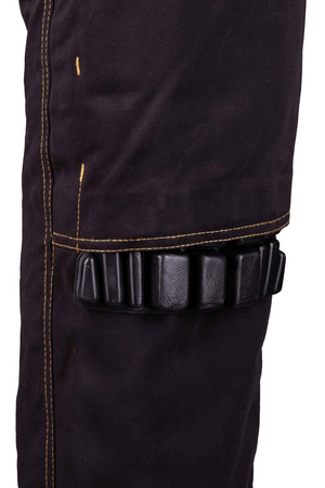 Spodnie robocze na szelkach ogrodniczki ochronne kombinezon ogrodniczy Polstar BRIXTON SPARK ASOG