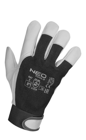 Rękawice ochronne robocze z koziej skóry NEO 97-655