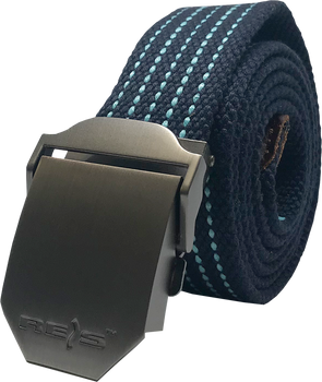 Pasek do spodni parciany z materialu Canvas regulowany szary Reis BELT BOOM