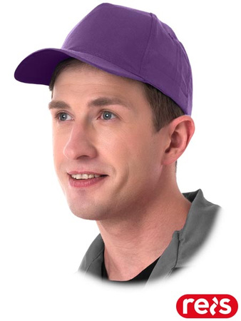 Czapka z daszkiem uniwersalna Reis CZV fioletowa