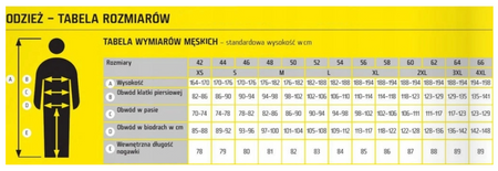 Spodnie robocze profesjonalne BHP wytrzymałe do pasa z miejscem na nakolanniki TRIFIBETEX wzmacniane szaro-zielone Cerva DAYBORO