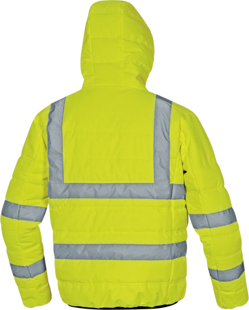 Kurtka robocza puchowa Delta Plus DOON fluo HV