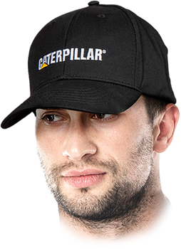 Czapka z daszkiem baseball CATERPILLAR czarna