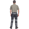 Spodnie robocze profesjonalne do pasa elastyczne wytrzymałe dużo kieszeni szare Cerva KEILOR