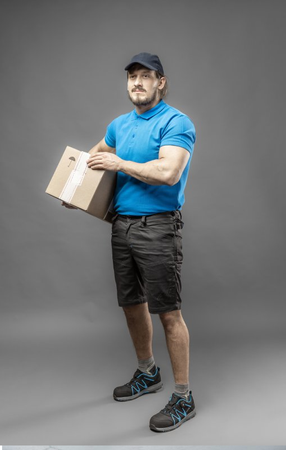 Spodenki robocze elastyczne ciemnoszare Hogert WURNITZ