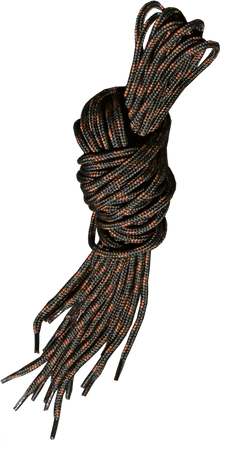 sznurowadła BR-LACE-T-O B 100CM czarno-brązowe