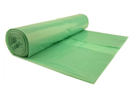 Ekologiczne worki na śmieci 60L worki foliowe na odpady z atestem higienicznym FOLIPAK LDPE zielone 20szt.