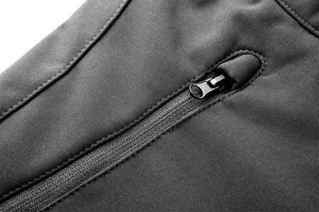 Spodnie ocieplane softshell NEO 81-566 czarne wysokiej jakości wodoodporne