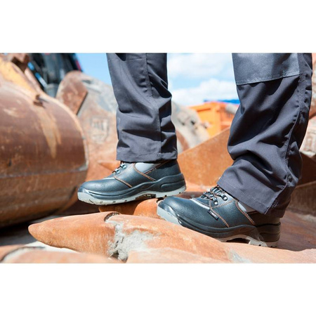 Buty robocze trzewiki ochronne skóra | NEO 82-02