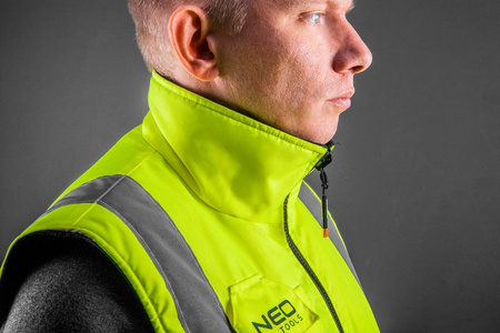Bezrękawnik robocze kamizelka dwustronna odblaskowa NEO 81-520